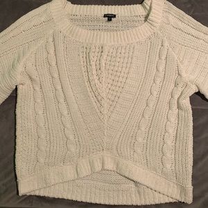 Long sleeve knitted sweater